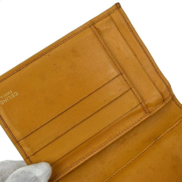 Celine Brown PVC Macadam Wallet 116118 - Picture 7 of 8